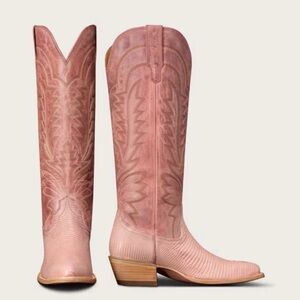 Tecovas - The Abby in Pink Frost Lizard